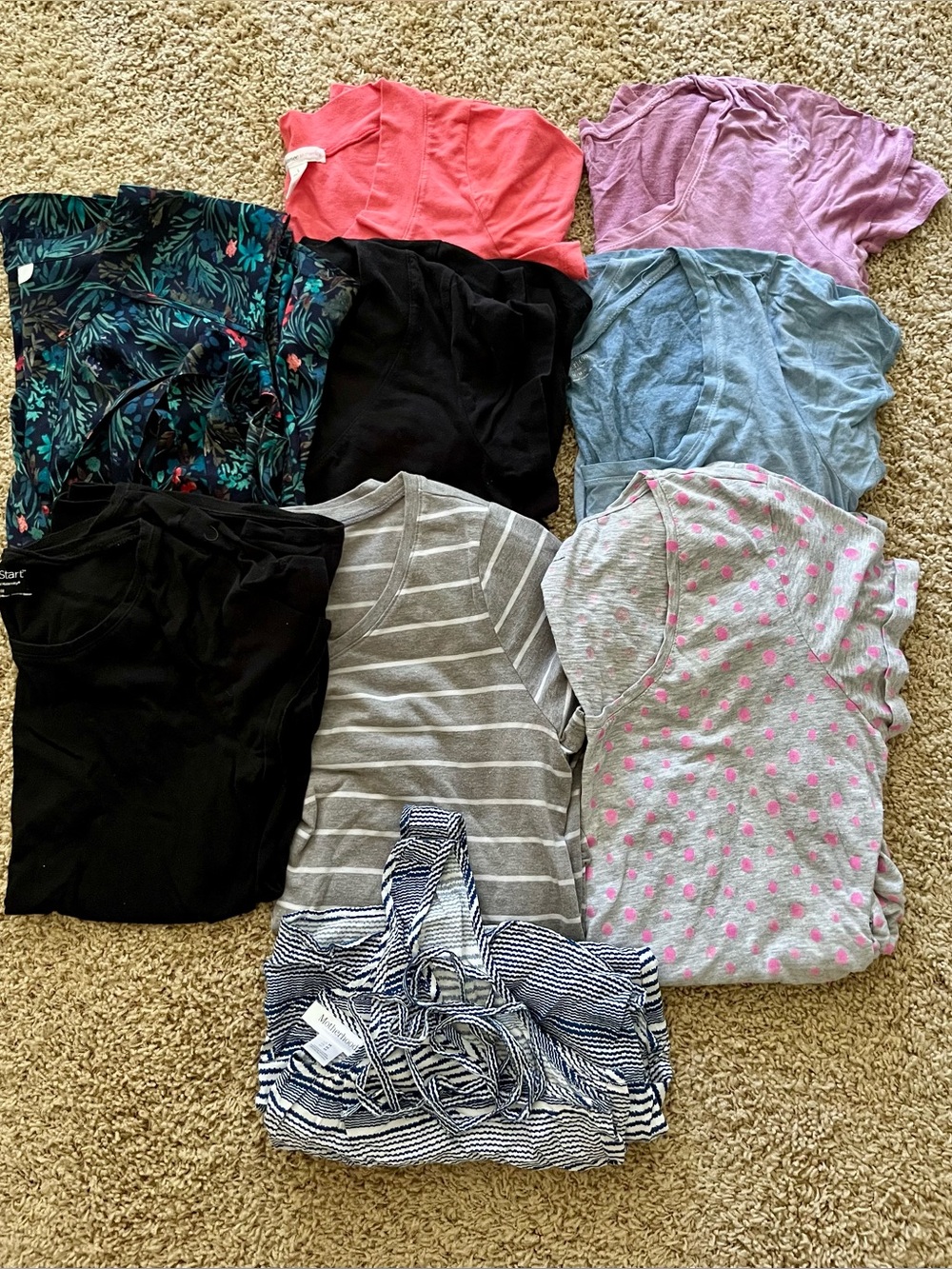 Maternity Short Sleeve Tops Bundle
